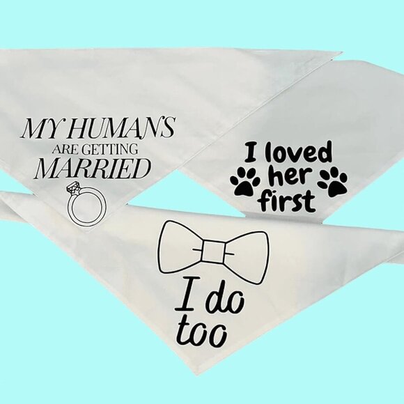 Blank Dog Bandanas Medium-1PCS, DIY Solid White Triangle Scarf Premium Cotton Ha - Picture 6 of 8